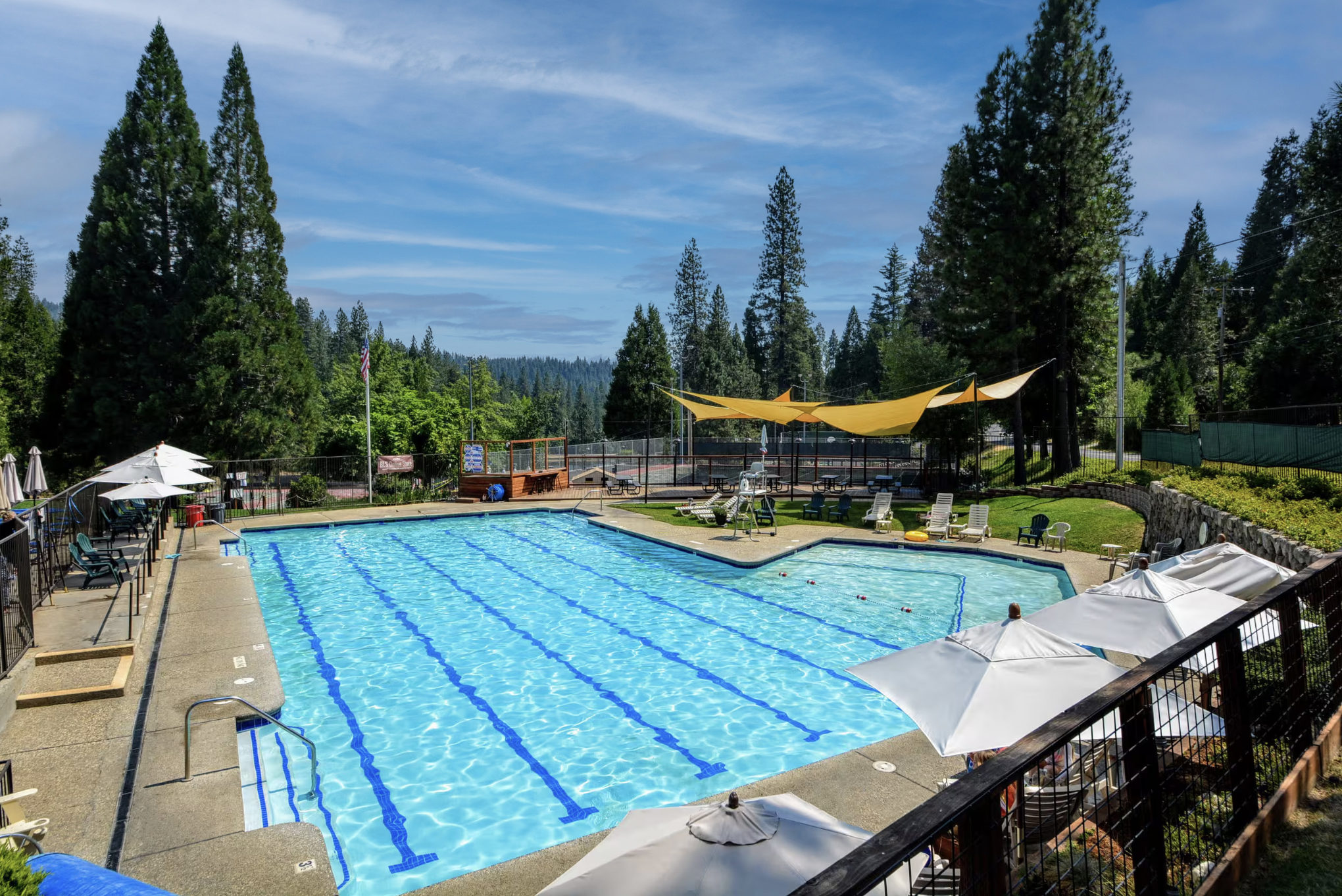Blue Lake Springs community pool